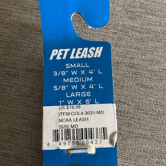 Pets First LA Lakers Dog Collar and Leash - Picture 5 of 14